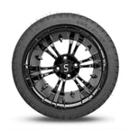 Golf-Cart-Gloss-Black-Wheels
