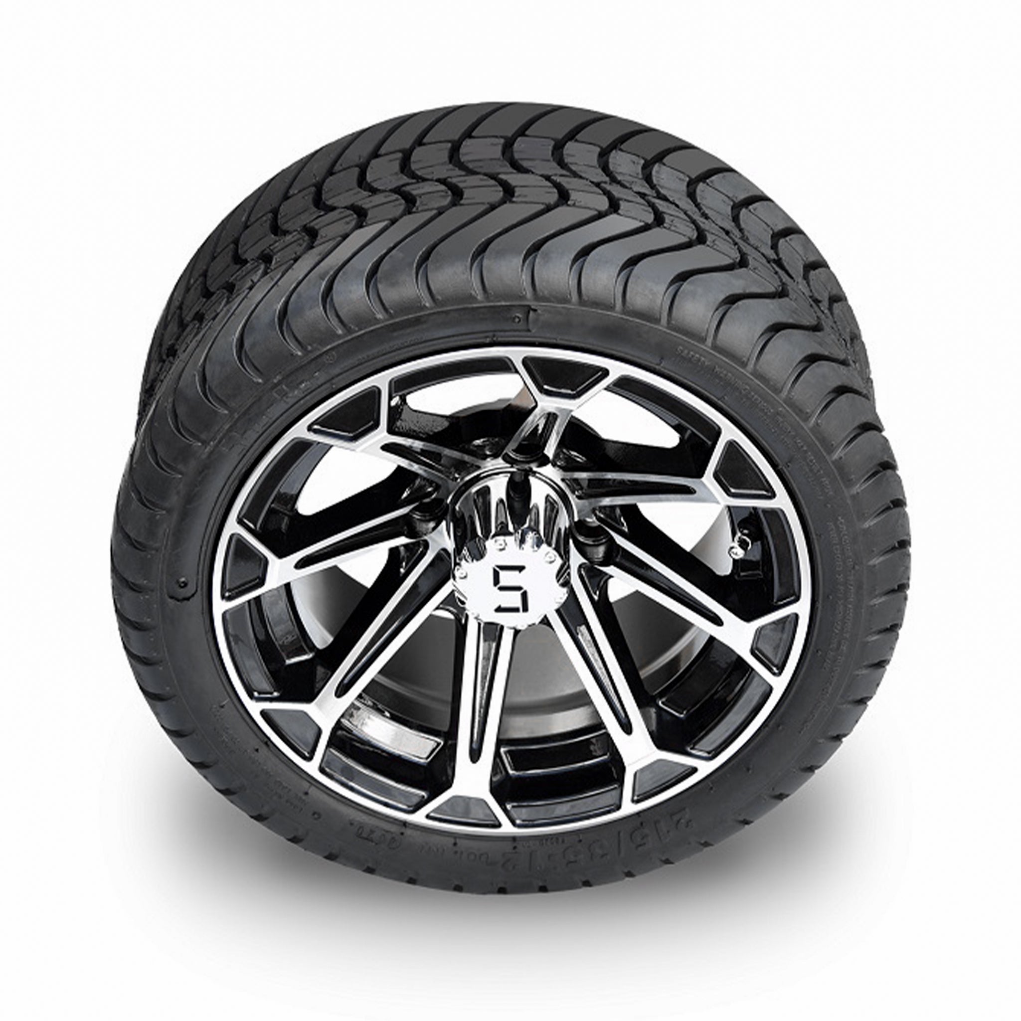 Golf-Cart-Wheels-Chrome-Machined